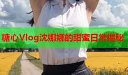 糖心Vlog沈娜娜的甜蜜日常揭秘