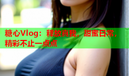 糖心Vlog：释放真我，甜蜜日常，精彩不止一点点