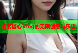 探索糖心Vlog的无限创意与乐趣