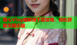 糖心Vlog破解版下载攻略，轻松获取无限乐趣