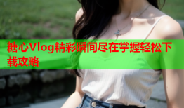 糖心Vlog精彩瞬间尽在掌握轻松下载攻略