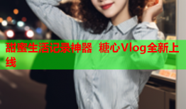 甜蜜生活记录神器 糖心Vlog全新上线