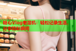 糖心Vlog老湿机：轻松记录生活，分享精彩瞬间