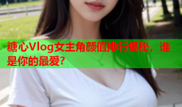 糖心Vlog女主角颜值排行揭秘，谁是你的最爱？