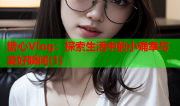 糖心Vlog：探索生活中的小确幸与美好瞬间(1)