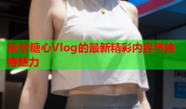 探索糖心Vlog的最新精彩内容与独特魅力