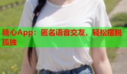 糖心App：匿名语音交友，轻松摆脱孤独