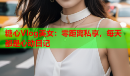 糖心Vlog美女：零距离私享，每天都是心动日记