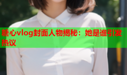 糖心vlog封面人物揭秘：她是谁引发热议