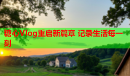 糖心Vlog重启新篇章 记录生活每一刻