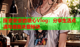 探索安安的糖心Vlog：分享生活点滴与自我关爱秘诀