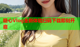 糖心Vlog全新体验扫码下载即刻开启