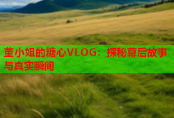 董小姐的糖心VLOG：探秘幕后故事与真实瞬间