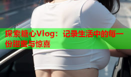 探索糖心Vlog：记录生活中的每一份甜蜜与惊喜