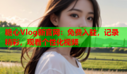 糖心Vlog新官网：免费入驻，记录精彩，观看个性化视频