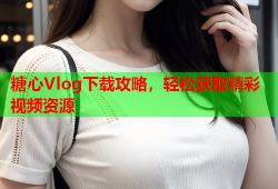 糖心Vlog下载攻略，轻松获取精彩视频资源