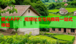 糖心APP：视频社交与兑换码一站式体验