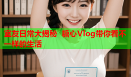 室友日常大揭秘 糖心Vlog带你看不一样的生活