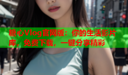 糖心Vlog官网版：你的生活影片库，免费下载，一键分享精彩