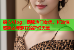 糖心Vlog：揭秘热门女优，打造性感熟女与萝莉的梦幻天堂