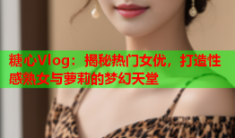 糖心Vlog：揭秘热门女优，打造性感熟女与萝莉的梦幻天堂