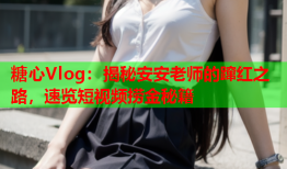 糖心Vlog：揭秘安安老师的蹿红之路，速览短视频捞金秘籍