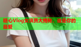 糖心Vlog女演员大揭秘，谁是你的最爱