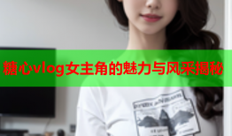 糖心vlog女主角的魅力与风采揭秘