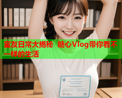 室友日常大揭秘 糖心Vlog带你看不一样的生活