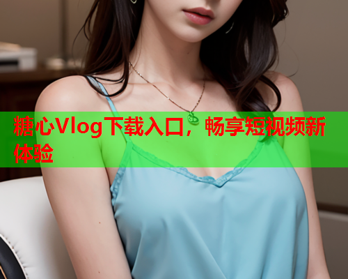 糖心Vlog下载入口，畅享短视频新体验