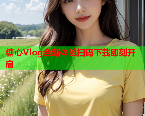 糖心Vlog全新体验扫码下载即刻开启