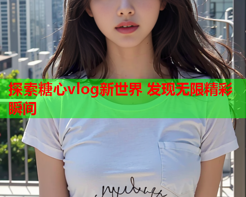 探索糖心vlog新世界 发现无限精彩瞬间