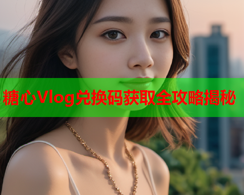 糖心Vlog兑换码获取全攻略揭秘