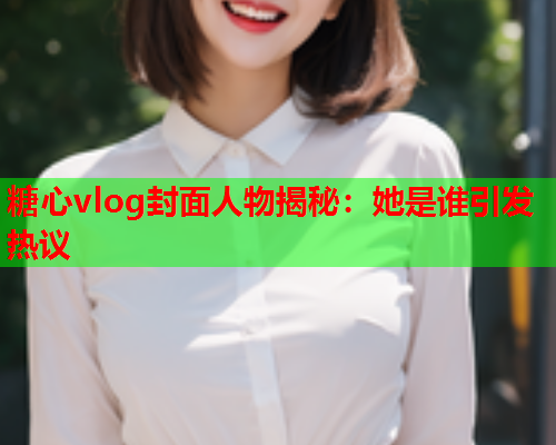 糖心vlog封面人物揭秘：她是谁引发热议