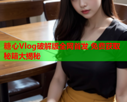 糖心Vlog破解版全网首发 免费获取秘籍大揭秘