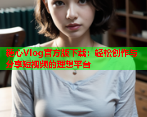 糖心Vlog官方版下载：轻松创作与分享短视频的理想平台