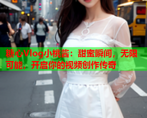 糖心Vlog小桃酱：甜蜜瞬间，无限可能，开启你的视频创作传奇