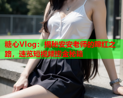 糖心Vlog：揭秘安安老师的蹿红之路，速览短视频捞金秘籍